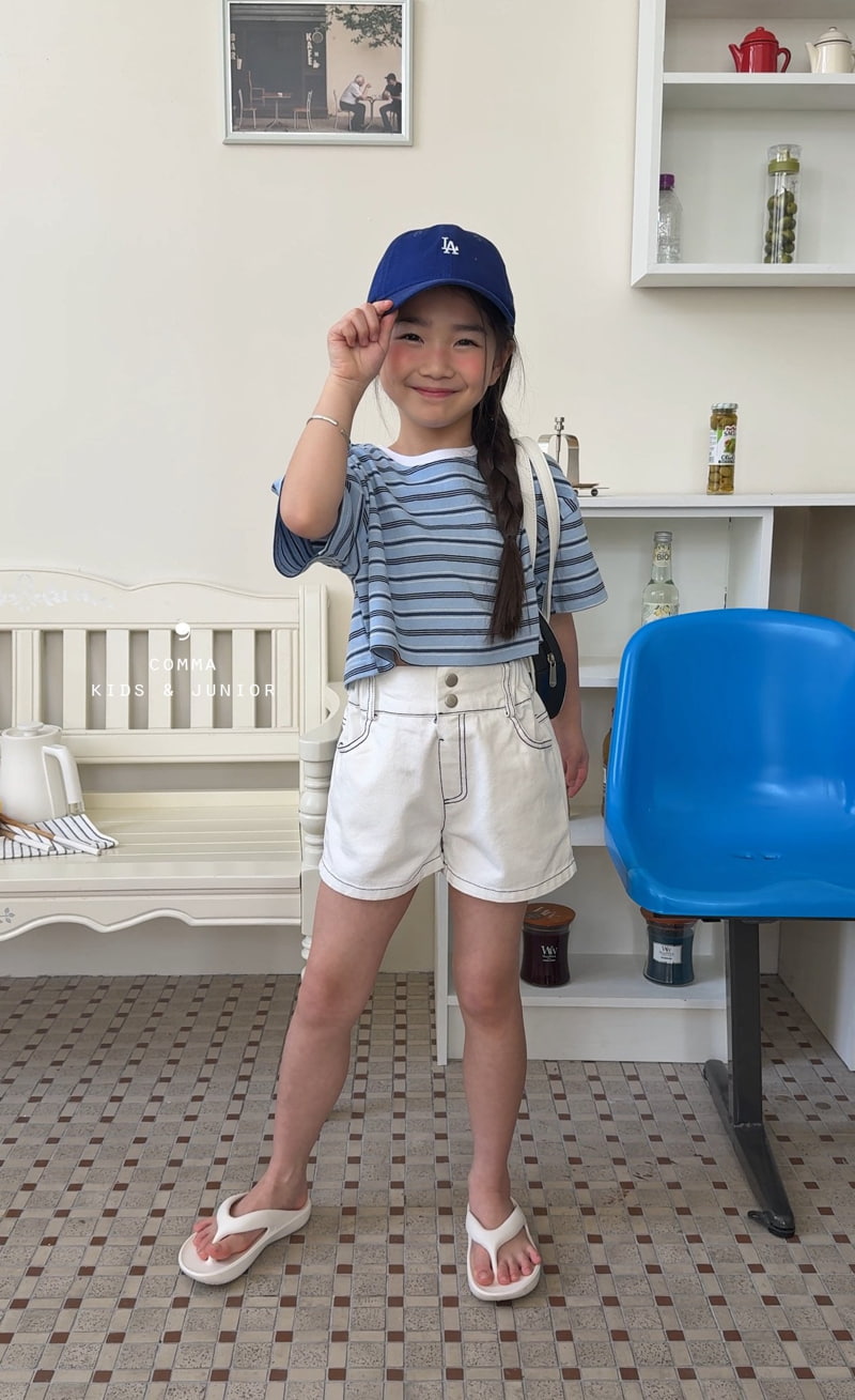 Comma - Korean Children Fashion - #kidsstore - Two-button Pants - 9