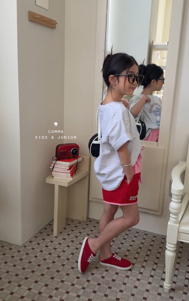 Comma - Korean Children Fashion - #kidsstore - Cut Half Pants - 7