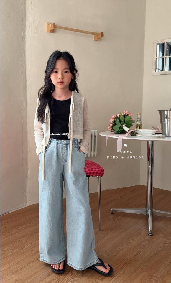 Comma - Korean Children Fashion - #kidsstore - Crop Sleeveless - 11