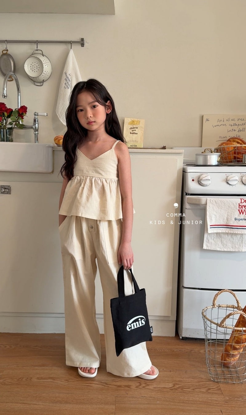 Comma - Korean Children Fashion - #kidsstore - Frill Strap Top - 9