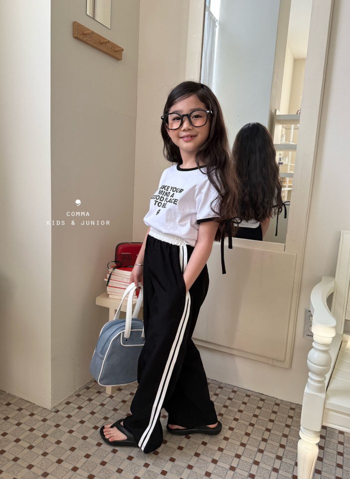 Comma - Korean Children Fashion - #kidsstore - Two Line Pants - 3