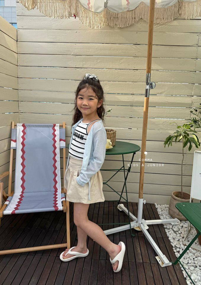 Comma - Korean Children Fashion - #kidsstore - V Skirt Pants