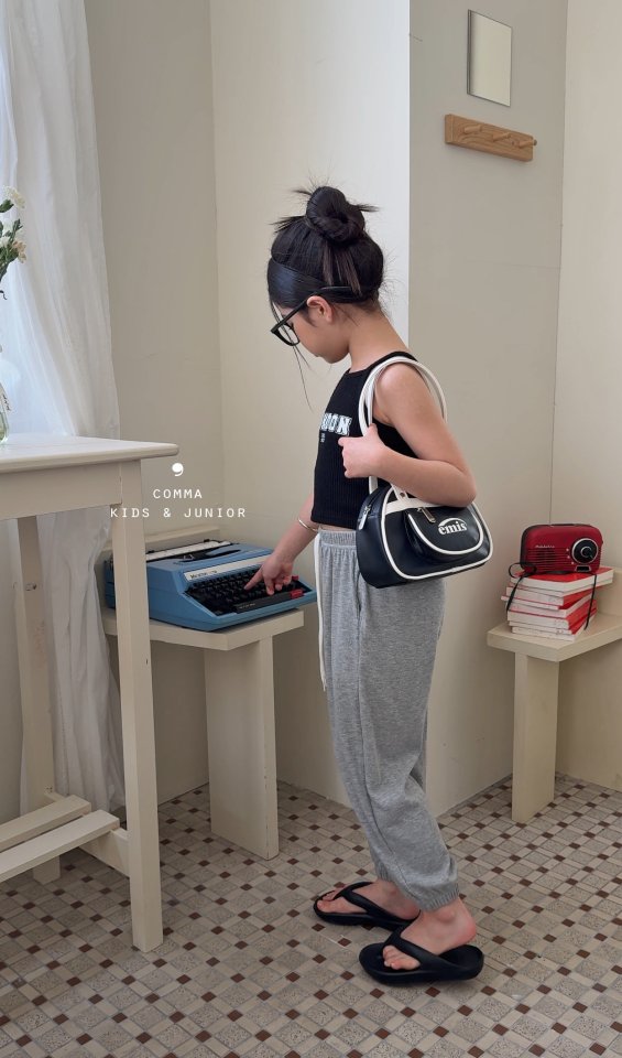 Comma - Korean Children Fashion - #kidzfashiontrend - Soft Jogger Pants - 3