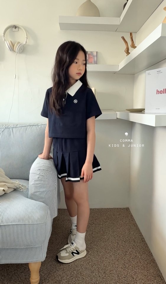 Comma - Korean Children Fashion - #kidzfashiontrend - Tennis Skirt - 7