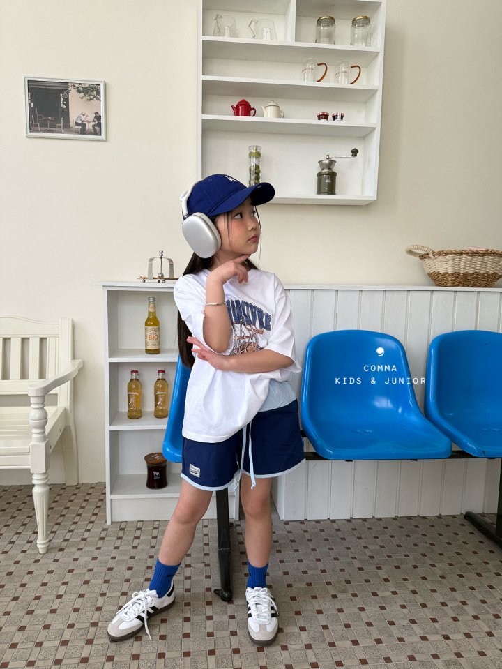 Comma - Korean Children Fashion - #littlefashionista - Cut Half Pants - 10