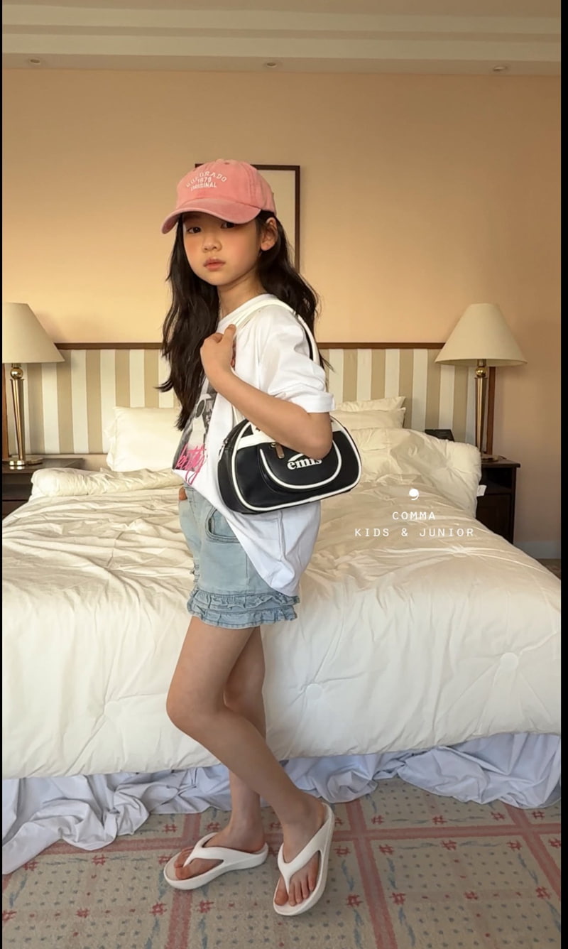 Comma - Korean Children Fashion - #littlefashionista - Cat Tee - 3