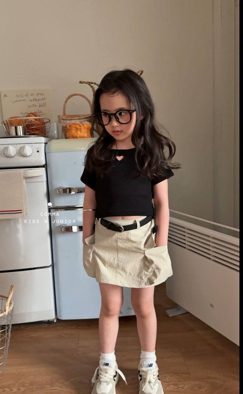 Comma - Korean Children Fashion - #littlefashionista - Cargo Skirt Pants - 2