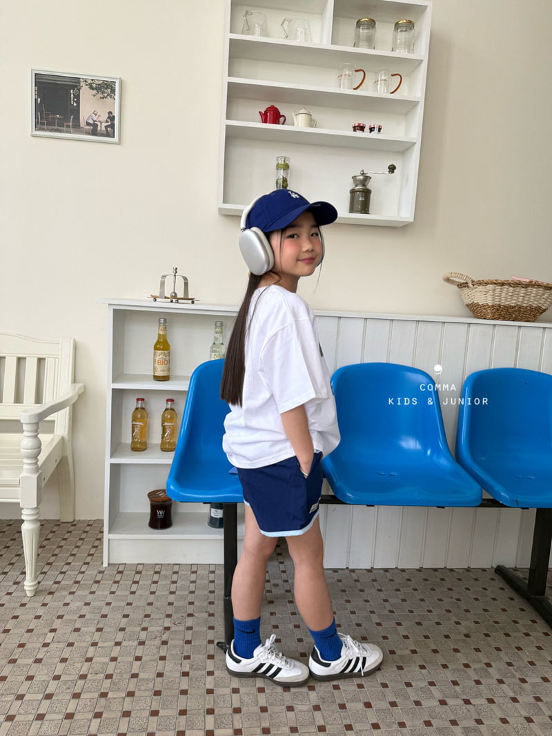 Comma - Korean Children Fashion - #littlefashionista - Basketball Tee - 3