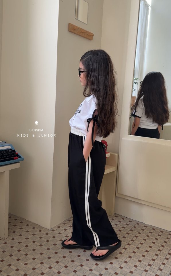 Comma - Korean Children Fashion - #littlefashionista - Two Line Pants - 6