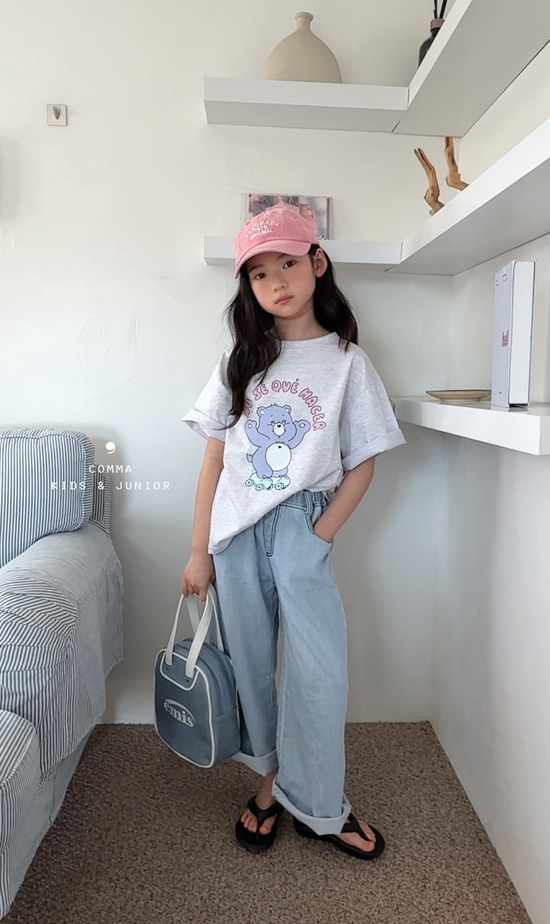 Comma - Korean Children Fashion - #magicofchildhood - Linen Wide Jeans - 9