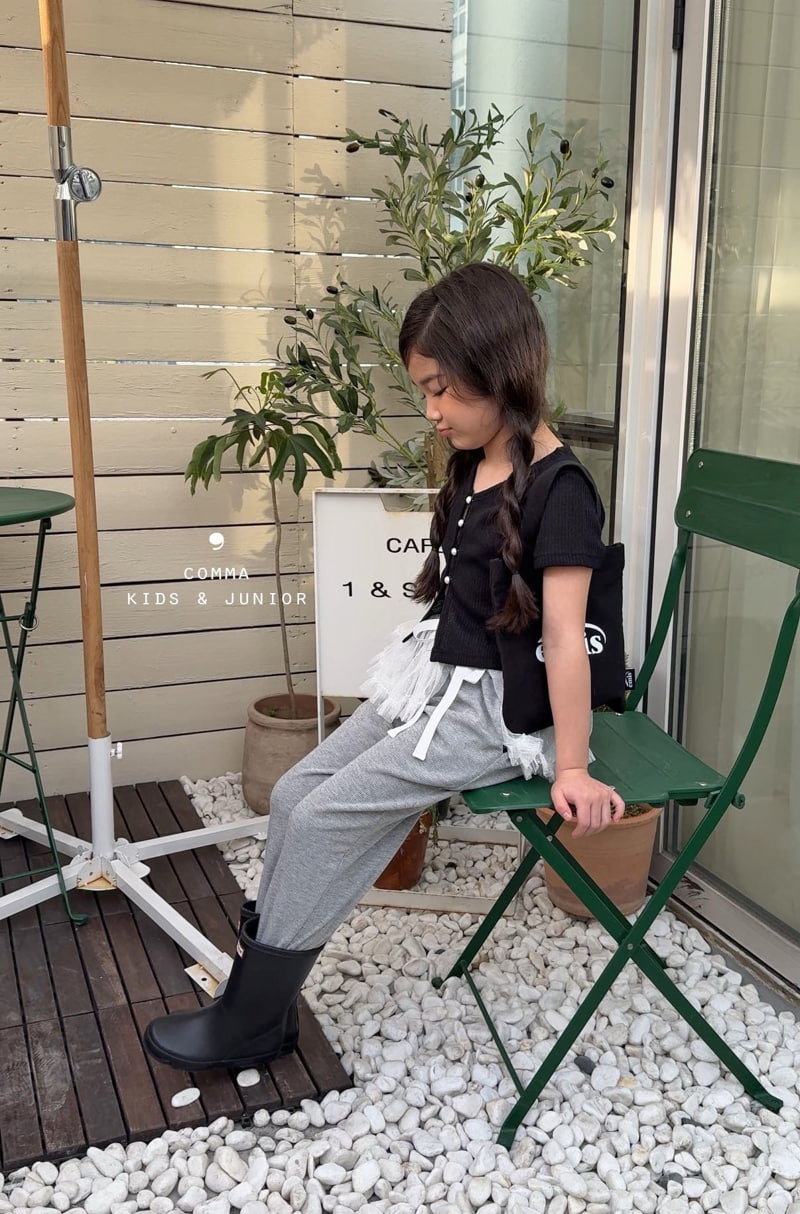 Comma - Korean Children Fashion - #magicofchildhood - Mesh Wrap - 8