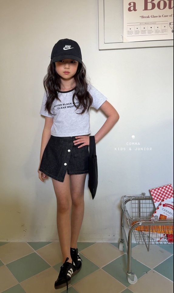 Comma - Korean Children Fashion - #littlefashionista - Skirt Pants - 4