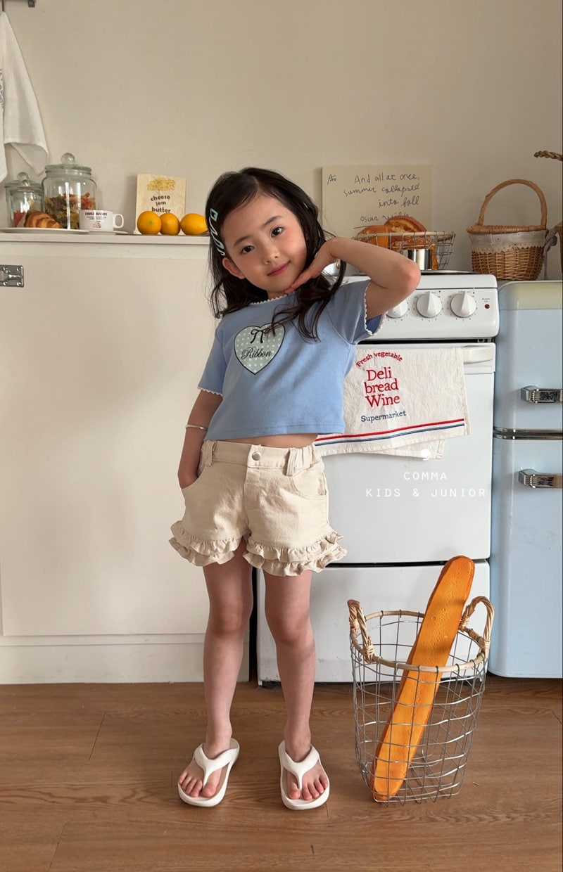 Comma - Korean Children Fashion - #magicofchildhood - Dot Heart Tee - 2