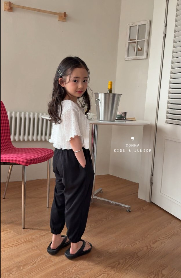 Comma - Korean Children Fashion - #minifashionista - Soft Jogger Pants - 7