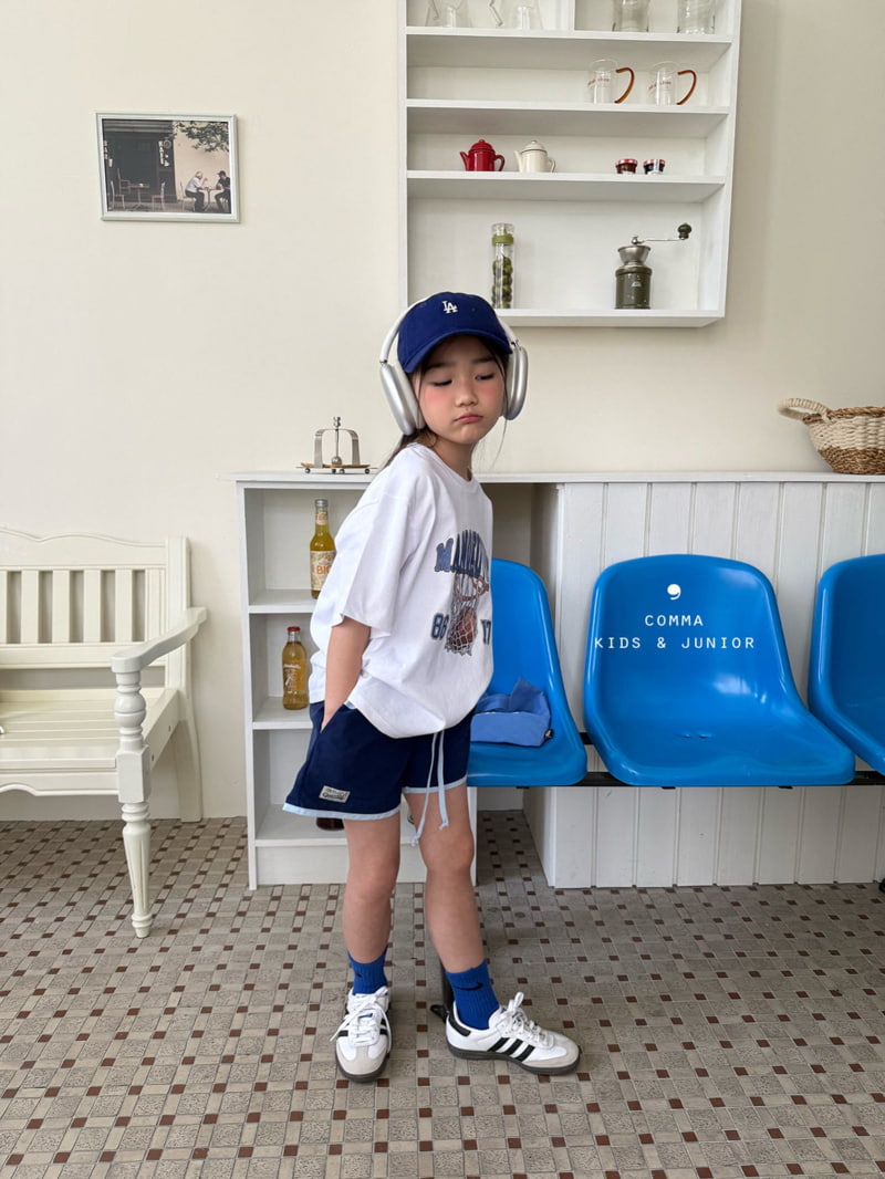 Comma - Korean Children Fashion - #minifashionista - Basketball Tee - 5