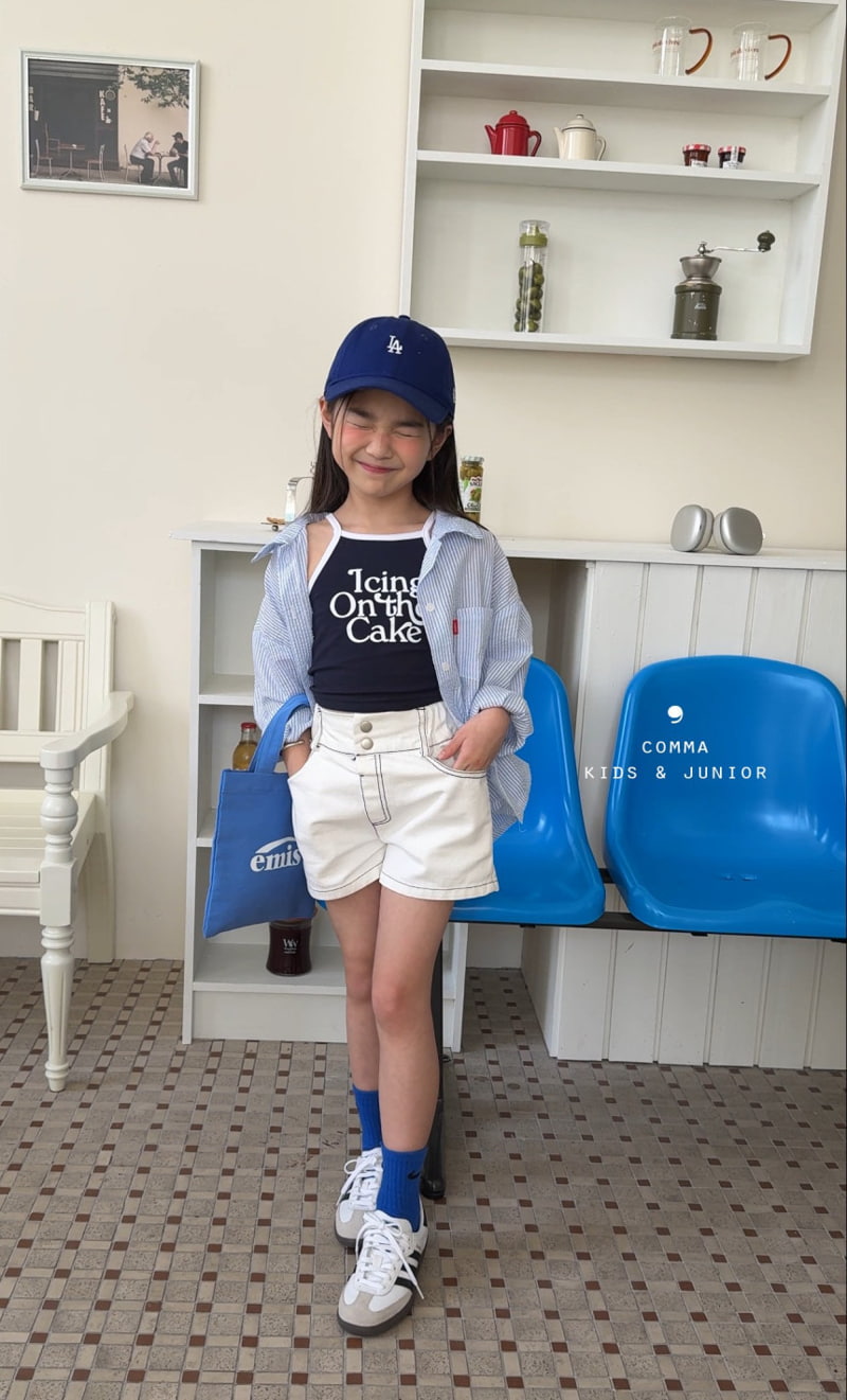 Comma - Korean Children Fashion - #minifashionista - Boxy Shirt