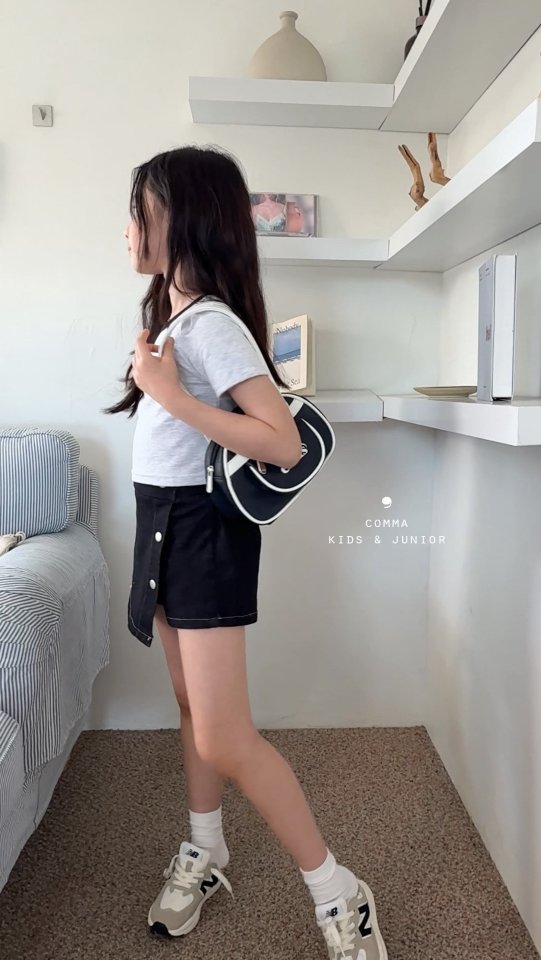 Comma - Korean Children Fashion - #minifashionista - Skirt Pants - 5