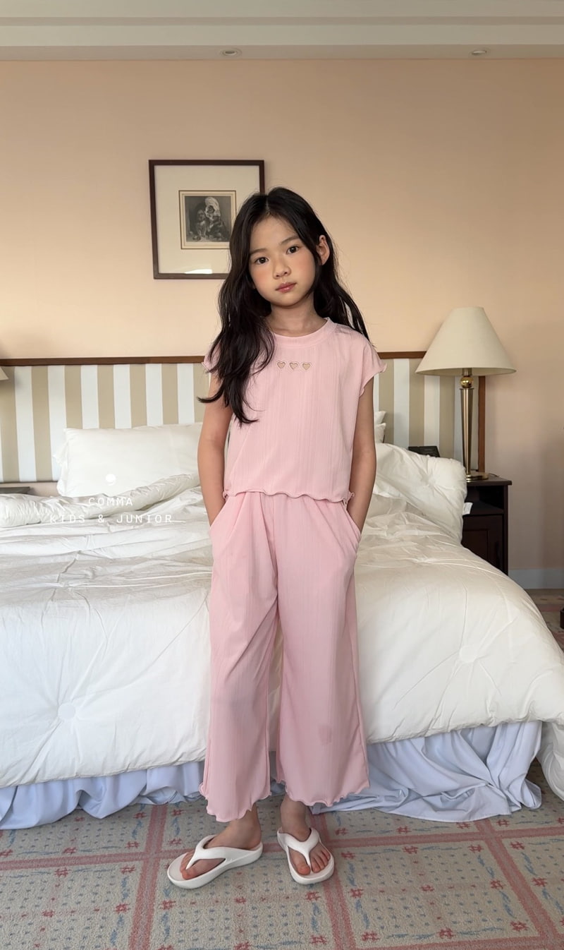 Comma - Korean Children Fashion - #minifashionista - Punching Pleated Set - 10