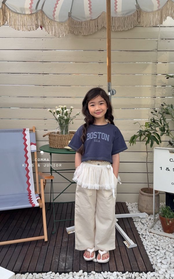 Comma - Korean Children Fashion - #minifashionista - Boston Tee - 7