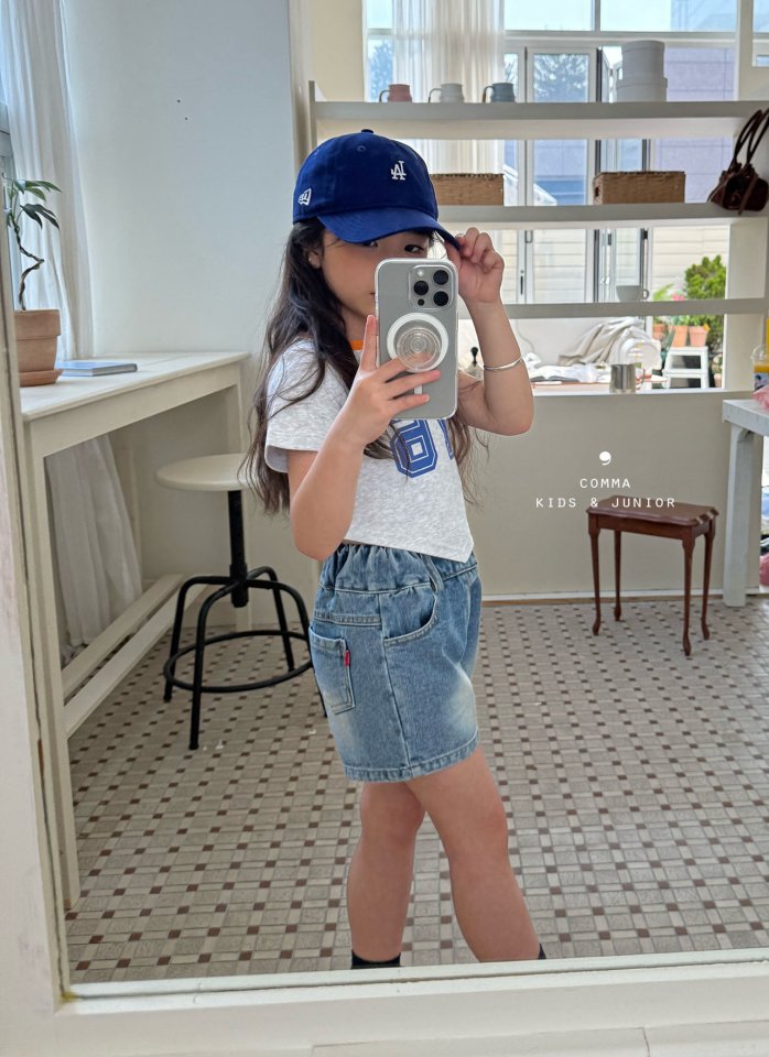 Comma - Korean Children Fashion - #prettylittlegirls - Two Button Pants Jeans - 10