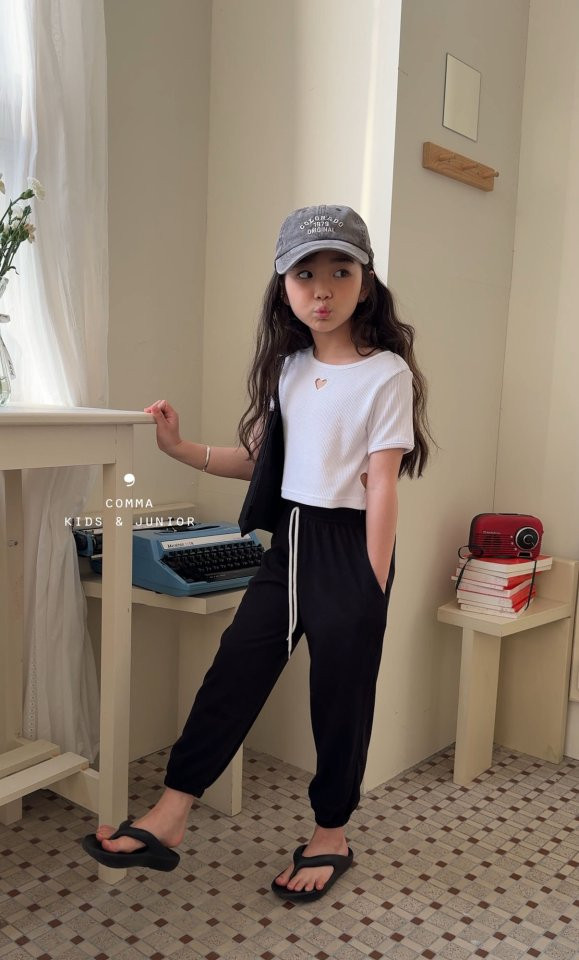 Comma - Korean Children Fashion - #prettylittlegirls - Soft Jogger Pants - 8