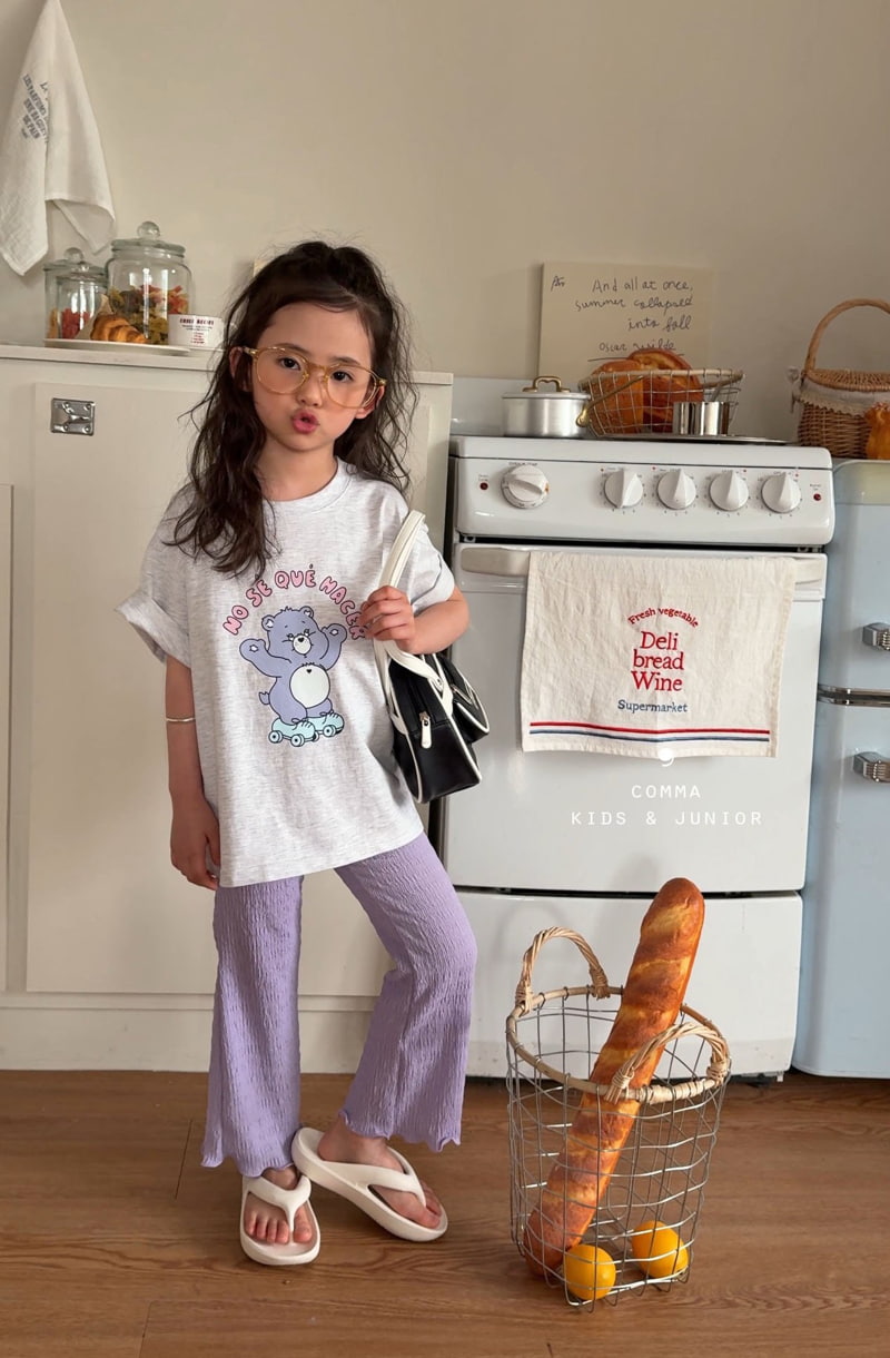 Comma - Korean Children Fashion - #prettylittlegirls - Wave Bootcut Pants - 7