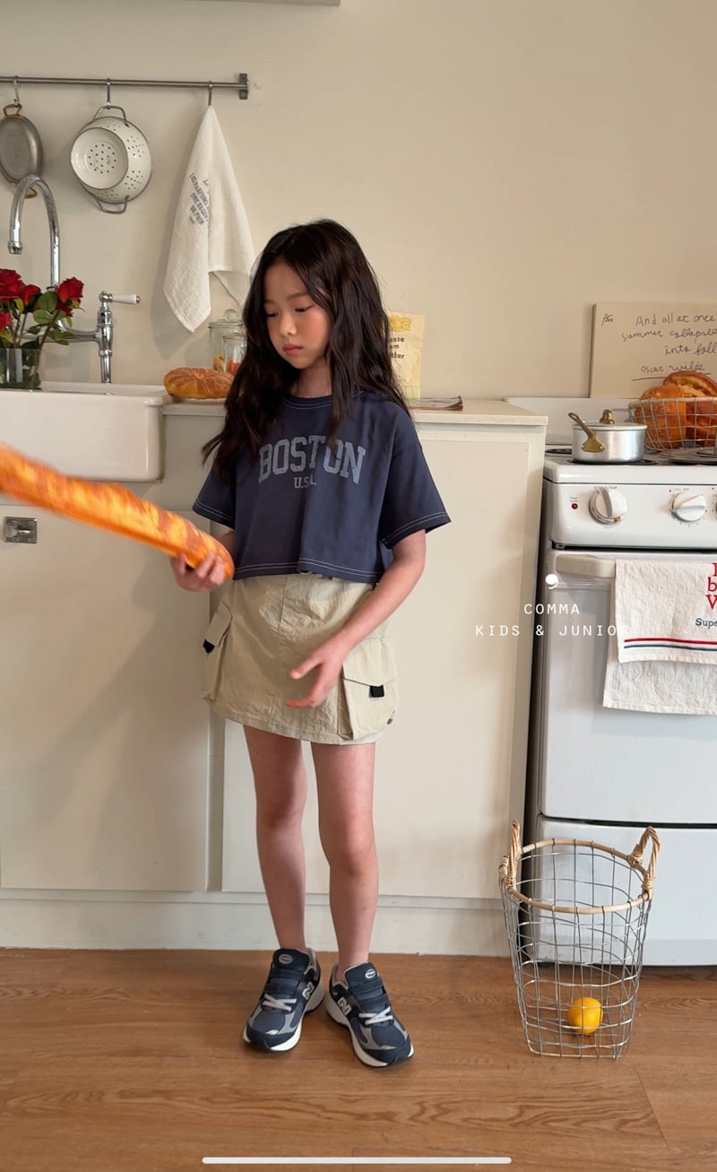 Comma - Korean Children Fashion - #prettylittlegirls - Cargo Skirt Pants - 5