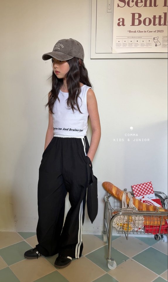 Comma - Korean Children Fashion - #prettylittlegirls - Crop Sleeveless - 3