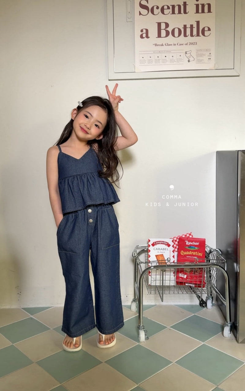 Comma - Korean Children Fashion - #prettylittlegirls - Frill Strap Top