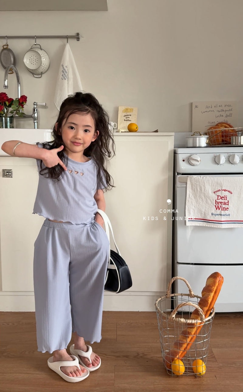 Comma - Korean Children Fashion - #prettylittlegirls - Punching Pleated Set - 11