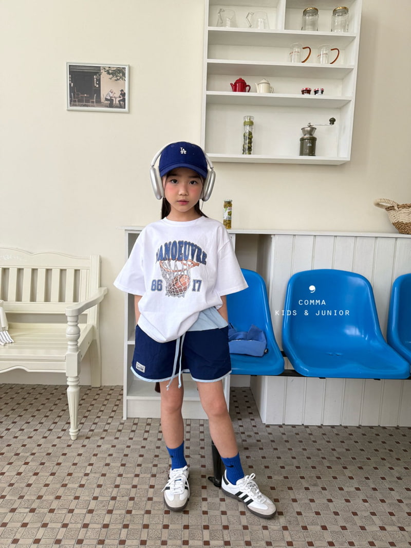 Comma - Korean Children Fashion - #stylishchildhood - Basketball Tee - 9