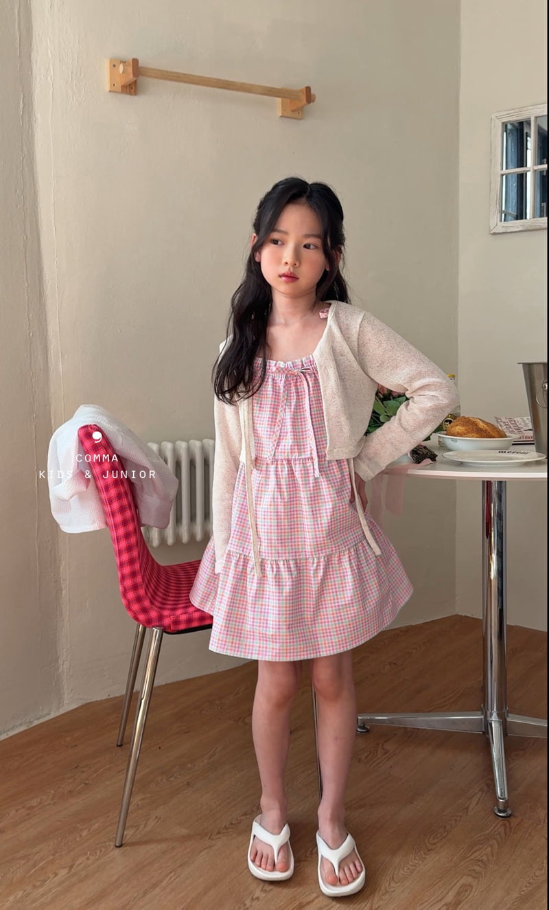 Comma - Korean Children Fashion - #stylishchildhood - Strap One-Piece - 2