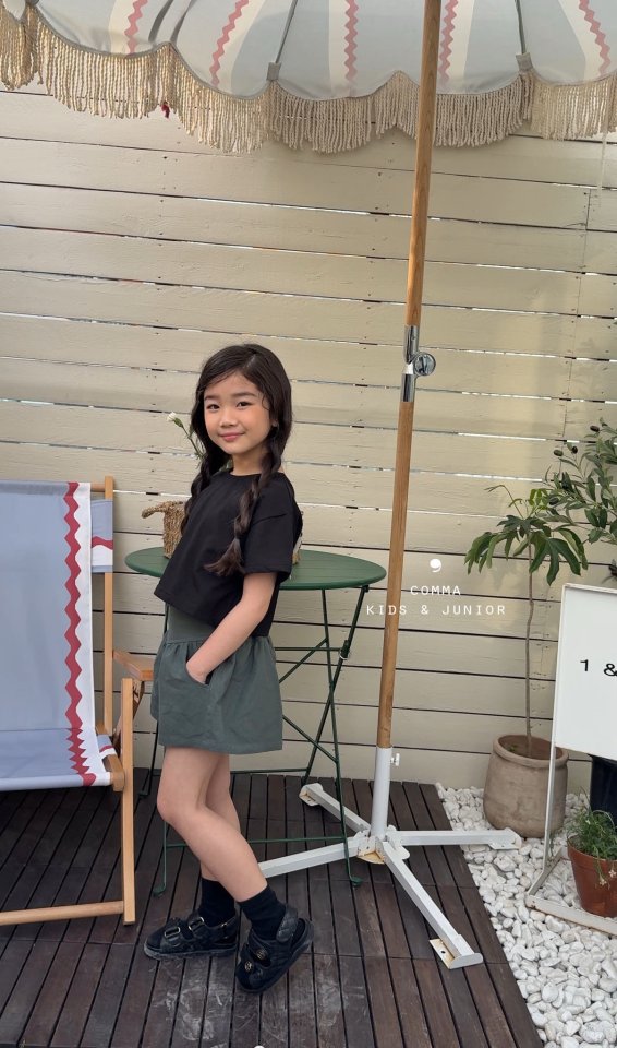 Comma - Korean Children Fashion - #stylishchildhood - V Skirt Pants - 10