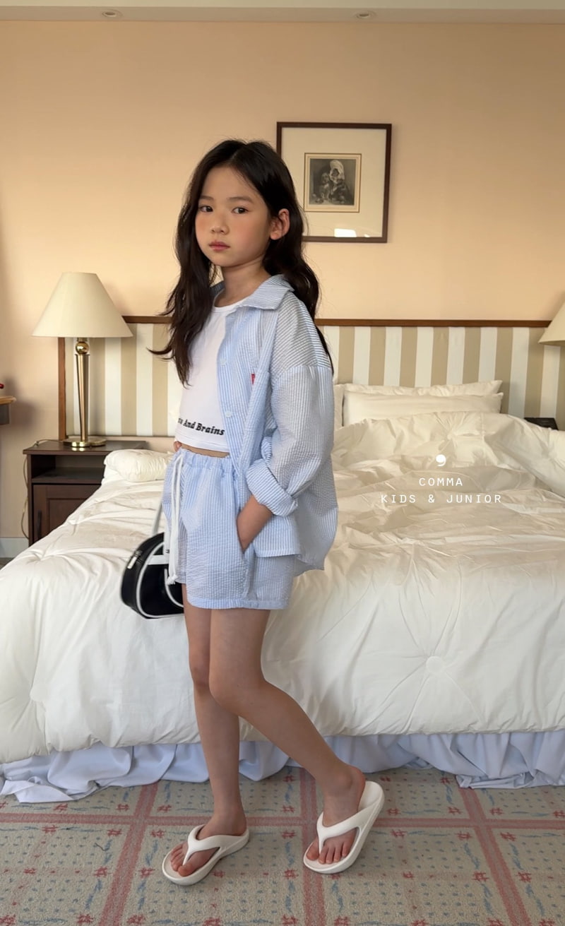 Comma - Korean Children Fashion - #todddlerfashion - Boxy Shirt - 4