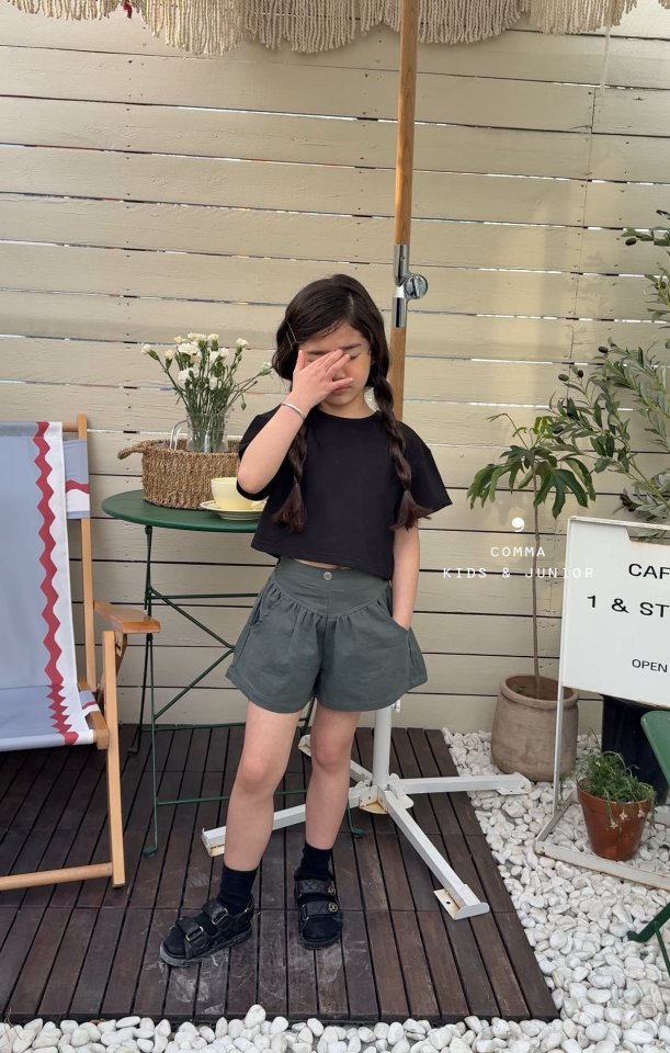 Comma - Korean Children Fashion - #toddlerclothing - V Skirt Pants - 9