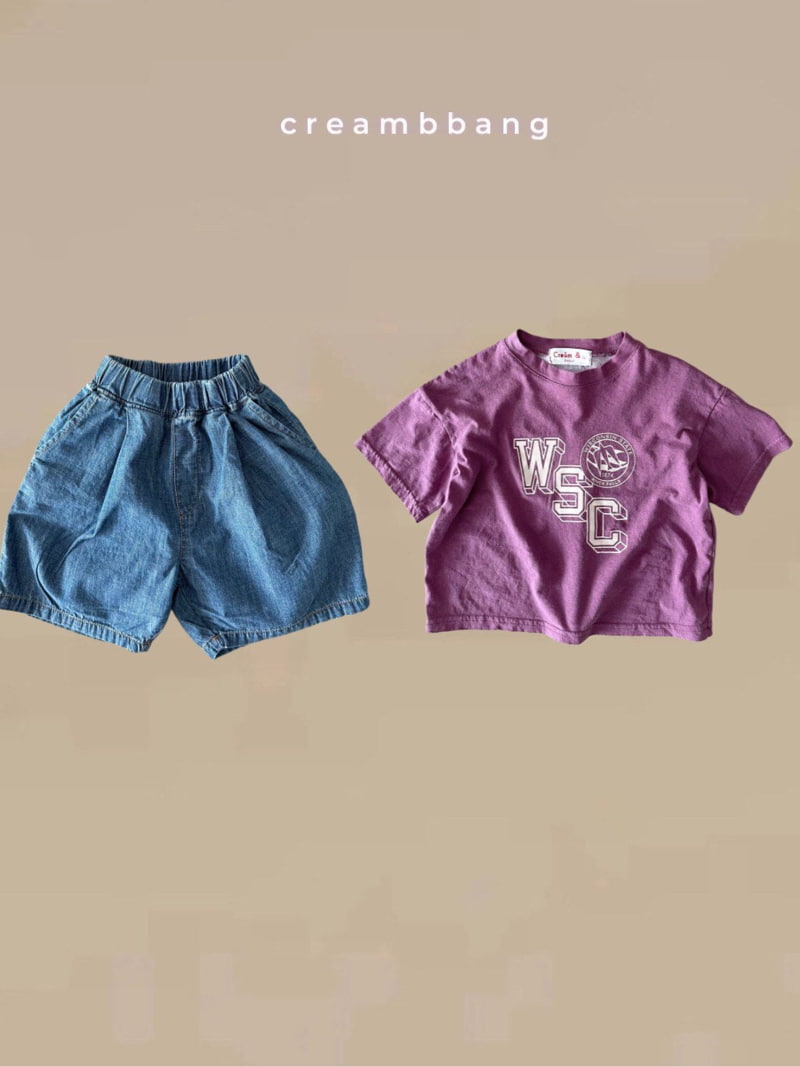 Cream Bbang - Korean Children Fashion - #childofig - Summer Pleated Denim Shorts - 9