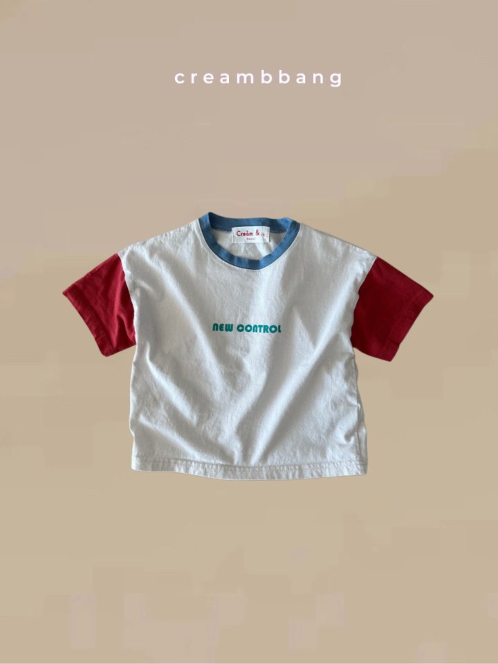 Cream Bbang - Korean Children Fashion - #designkidswear - Control Raglan Tee - 3