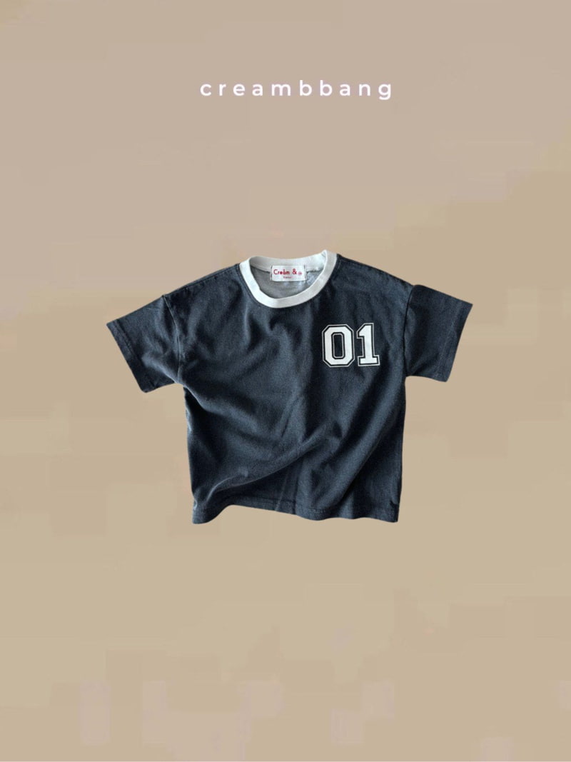 Cream Bbang - Korean Children Fashion - #designkidswear - Neckline Raglan Tee - 10