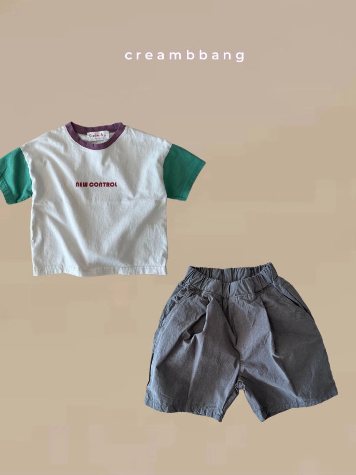 Cream Bbang - Korean Children Fashion - #designkidswear - Control Raglan Tee - 4