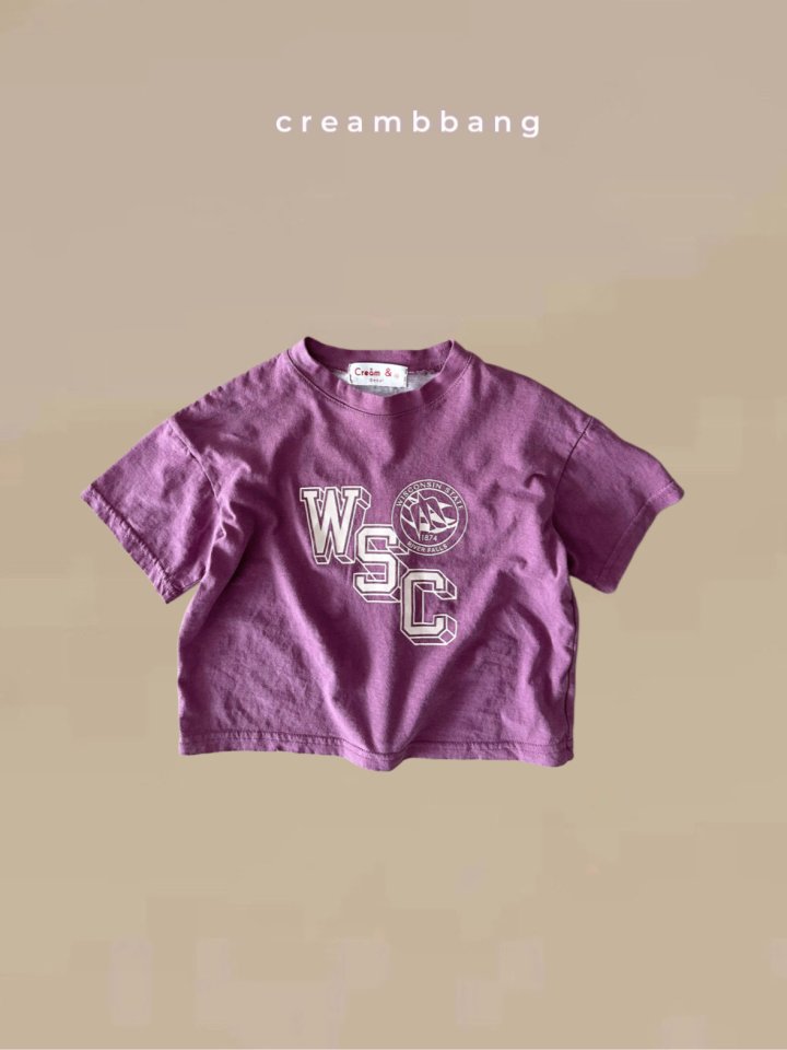 Cream Bbang - Korean Children Fashion - #discoveringself - WSC Single Tee - 2