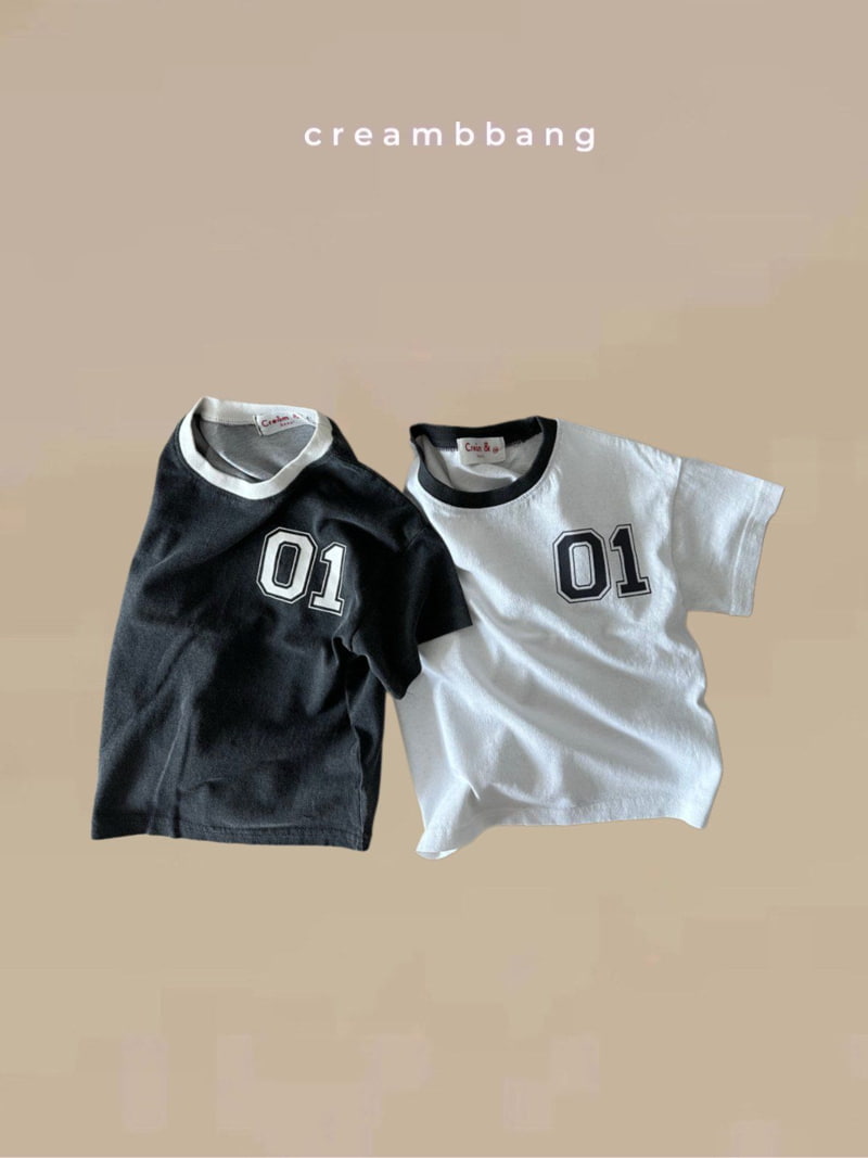 Cream Bbang - Korean Children Fashion - #discoveringself - Neckline Raglan Tee - 11