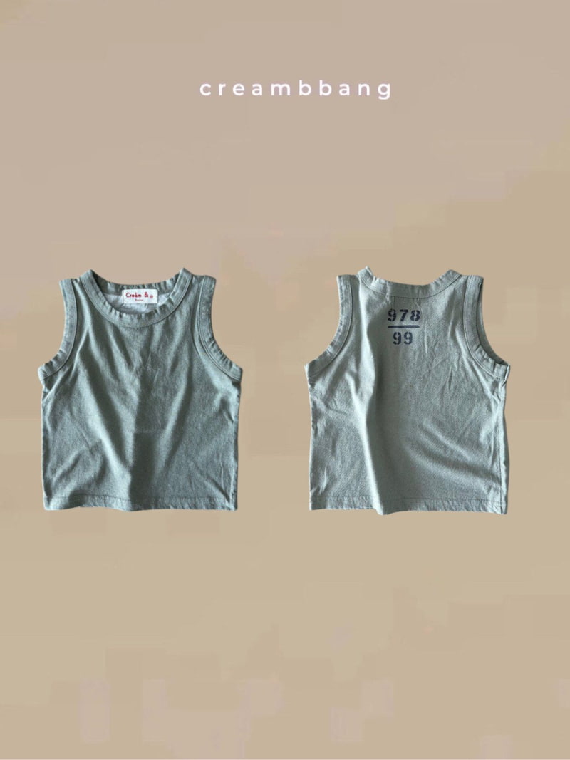 Cream Bbang - Korean Children Fashion - #discoveringself - Pigment Sleeveless - 4