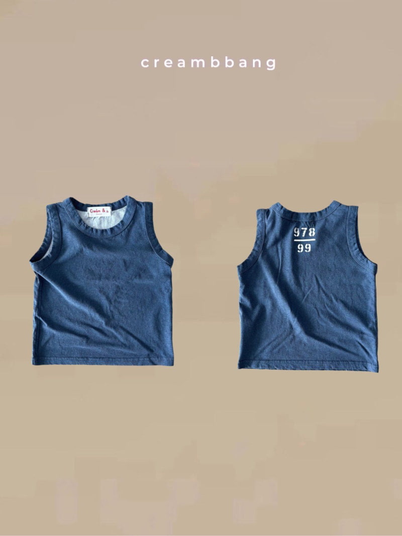 Cream Bbang - Korean Children Fashion - #kidsstore - Pigment Sleeveless - 6