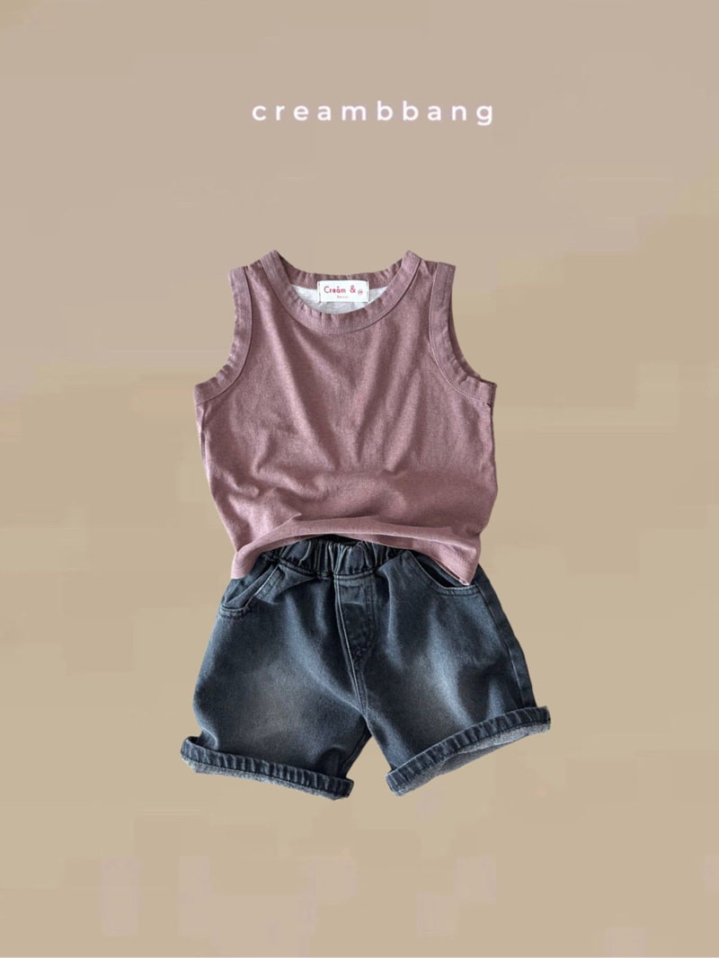 Cream Bbang - Korean Children Fashion - #kidzfashiontrend - Pigment Sleeveless - 7
