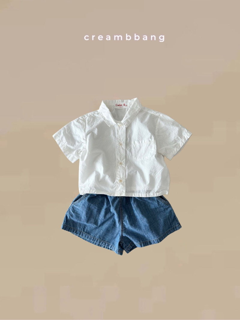 Cream Bbang - Korean Children Fashion - #kidzfashiontrend - Lovely Denim Pants - 3