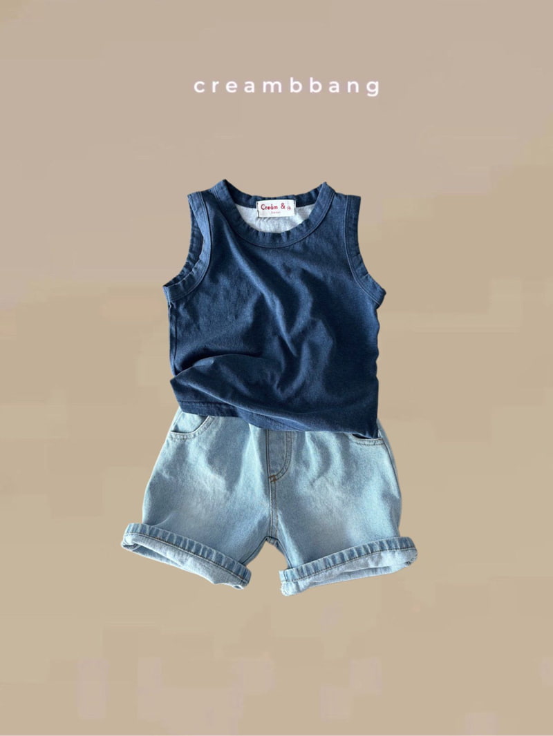 Cream Bbang - Korean Children Fashion - #littlefashionista - Pigment Sleeveless - 9