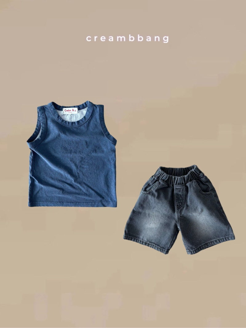 Cream Bbang - Korean Children Fashion - #minifashionista - Pigment Sleeveless - 11