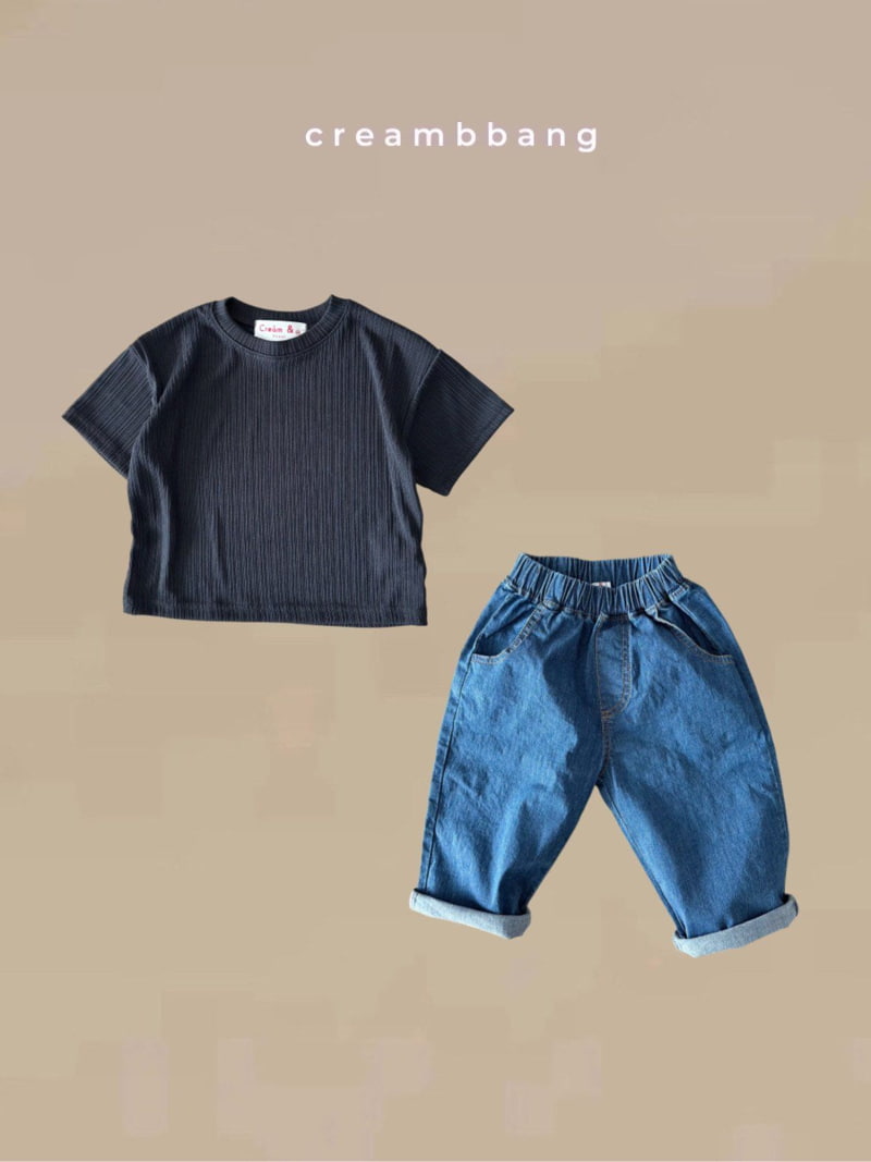 Cream Bbang - Korean Children Fashion - #minifashionista - Summer Lounge Set (Kids) - 9