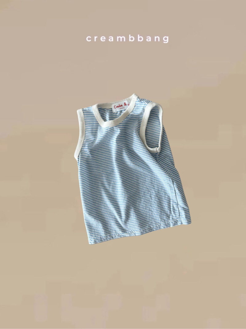 Cream Bbang - Korean Children Fashion - #prettylittlegirls - Stripe Sleeveless - 11