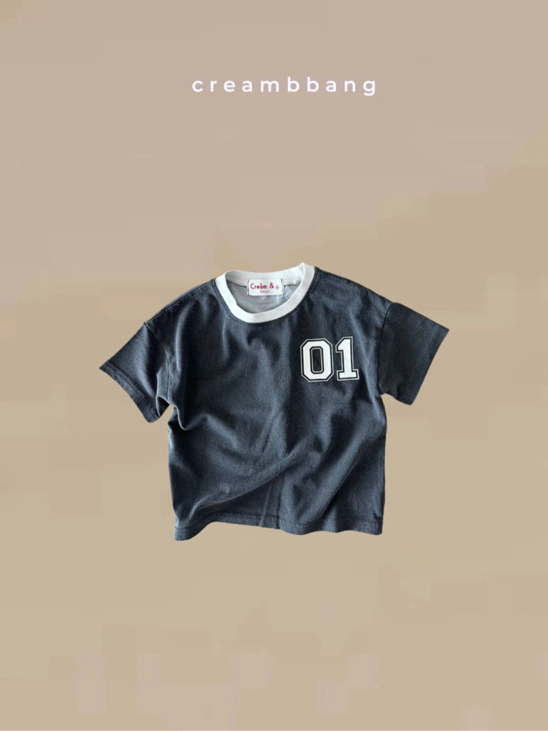 Cream Bbang - Korean Children Fashion - #minifashionista - Neckline Raglan Tee - 4